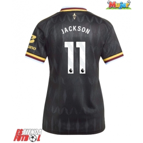 Aston Villa Nicolas Jackson #11 Segunda Equipación Mujer 2026-27 Manga Corta